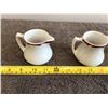 Image 1 : Lot of 2 vintage Erica vitrified creamers, made in England