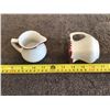Image 2 : Lot of 2 vintage Erica vitrified creamers, made in England