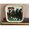 Image 2 : Vintage retro Courage Beer tray.  13 1/2" square