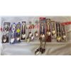 Image 2 : 18 lot of collector spoons