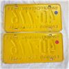 Image 4 : Saskatchewan license plates (pair) 1967 40-776 license plate