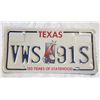 Image 1 : Texas  license plate VWS 915