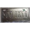 Image 2 : Alabame license plate 17X1 004