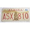 Image 1 : Alaska license plate ASX 810