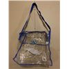 Image 2 : HOT WHEELS CLEAR PLASTIC STORAGE CARRY BAG WITH HANDLE. MINT CONDITION