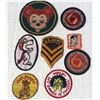 Image 1 : 8 various embroidered patches