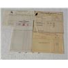 Image 1 : White Rose invoices, receipts etc