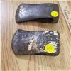 Image 3 : 2 Antique Hatchet Heads, One Signed "Welland Vale"