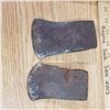 Image 4 : 2 Antique Hatchet Heads, One Signed "Welland Vale"