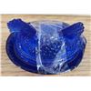 Image 1 : Miniature Cobalt Hen on Nest 2 1/2" Long (chipped)