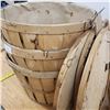 Image 2 : 3 Wooden Apple Baskets with Lids