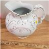 Image 1 : Vintage Shabby Chic Wash Basin Pitcher