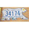 Image 1 : Northwest Territorries License Plate