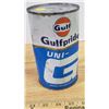 Image 3 : Vintage Gulf Uni-G Oil Can - Full