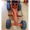 Image 3 : large vintage Orange Tonka Grader - articulates, rare