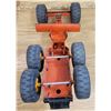 Image 7 : large vintage Orange Tonka Grader - articulates, rare