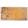 Image 3 : 1939 Sask License Plate