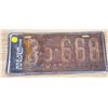 Image 1 : Sask 1932 License Plate