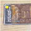 Image 2 : Sask 1932 License Plate