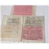 Image 1 : Various Oil Company Invoices. Western, Royalite, Hi-Way. 5 sleeves