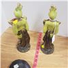 Image 6 : three statues decorations Africana Devon Ware hand painted