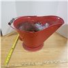 Image 1 : Red Coal Bucket/Planter