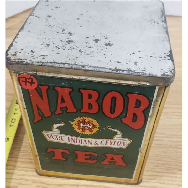 Nabob Tea Tin
