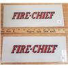 Image 1 : Texaco fire chief replacement glass plates