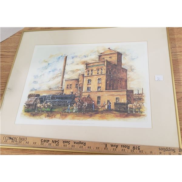 Hoeschen Wentzler Brewery print