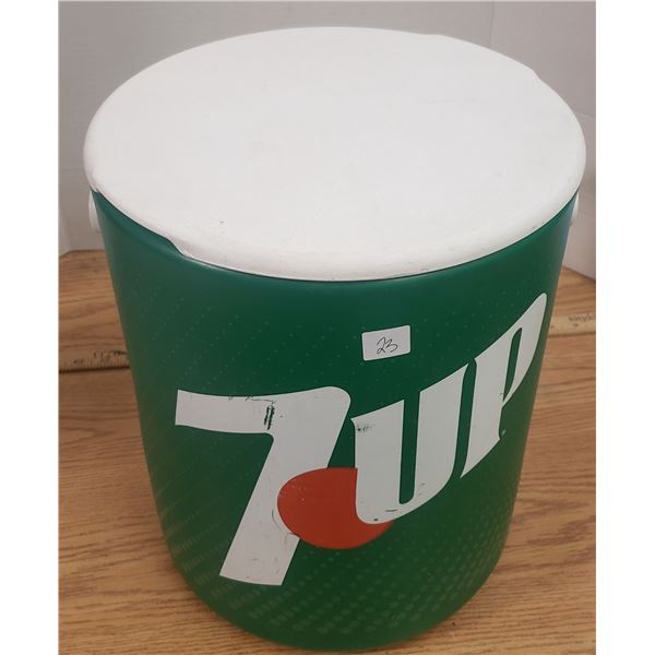 1960's 7-up cooler / stool promo