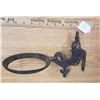 Image 4 : 1900's Wall mount coal oil lamp with bracket