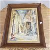 Image 1 : 1900s Framed oil painting signed