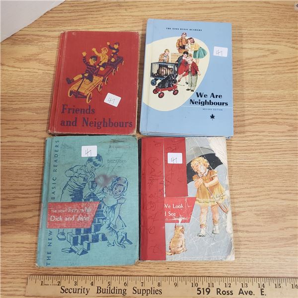 Dick and Jane Readers and other school books