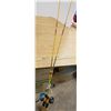 Image 1 : Pair vintage fishing rods and reels