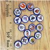 Image 1 : Lot of 18 NHL hockey team Beer bottle caps