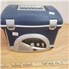Image 1 : Portable 6 pack cooler with Working radio
