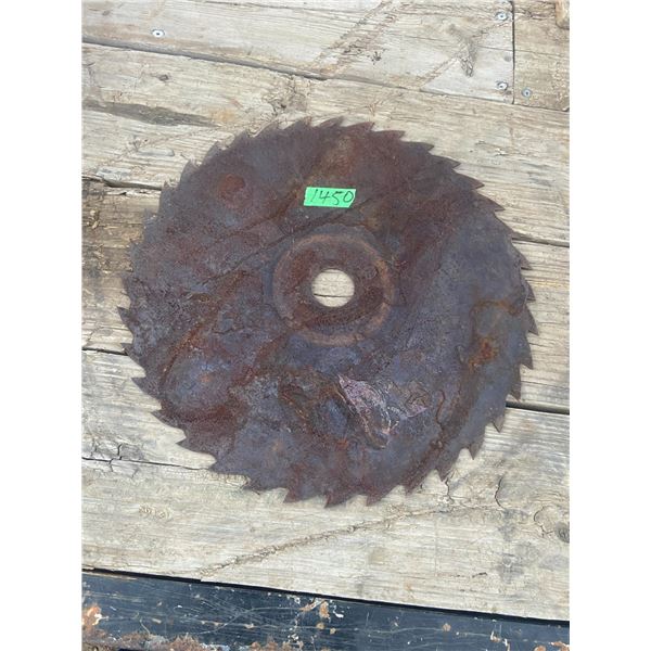 17" Vintage Saw Blade