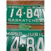 Image 2 : Pair of 1965 Saskatchewan License Plates