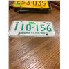 Image 2 : 1968 Saskatchewan License Plate