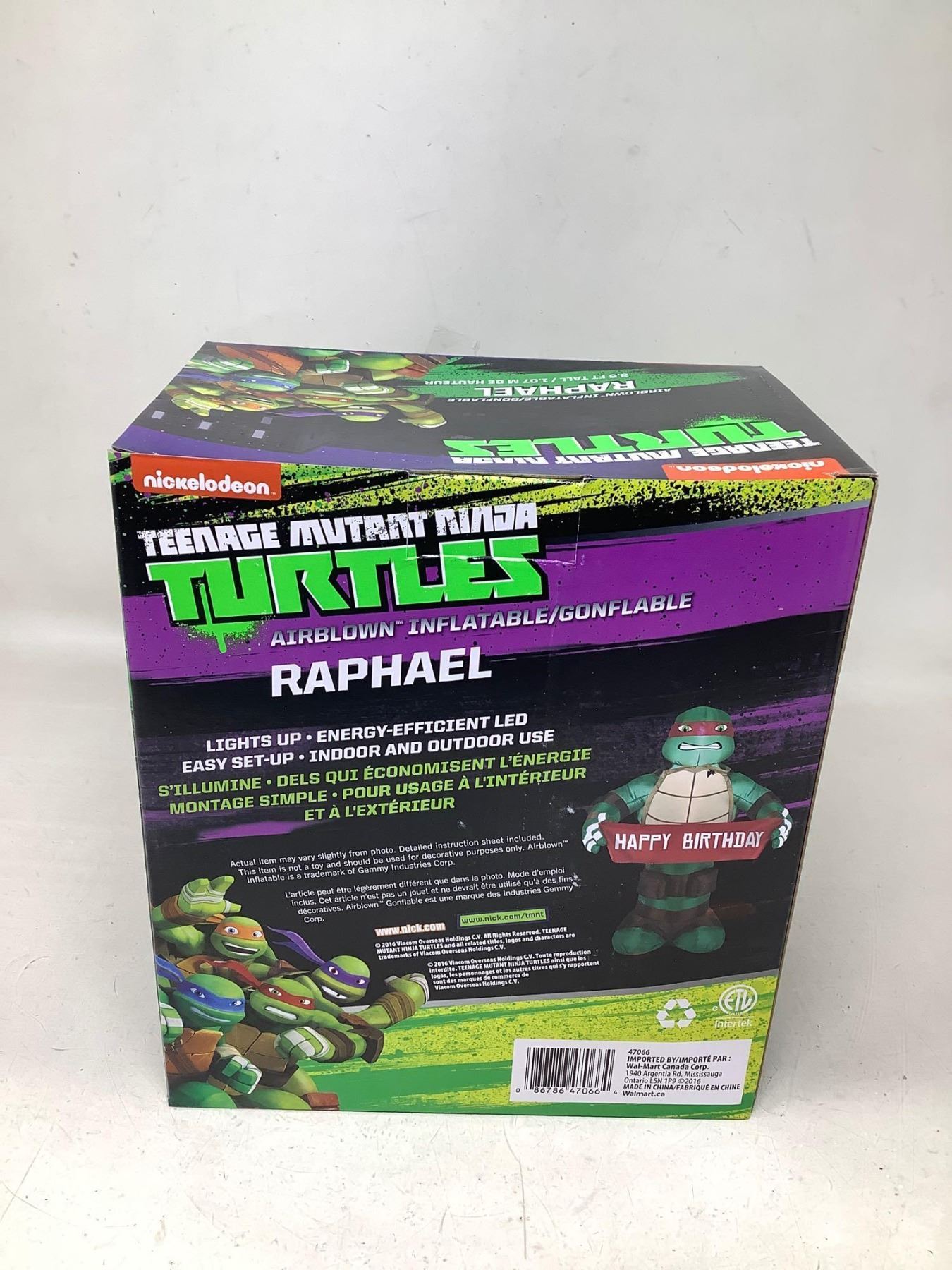 Teenage Mutant Ninja Turtles Happy Birthday Inflatable (Raphael)