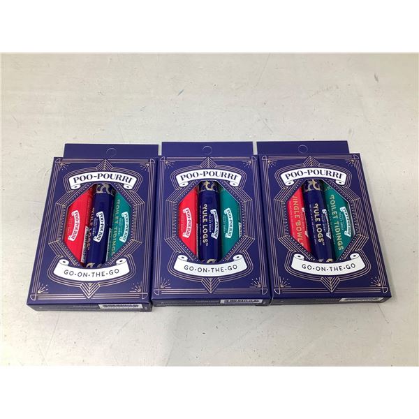 Poo Pourri Go On The Go Set (Lot Of 3)