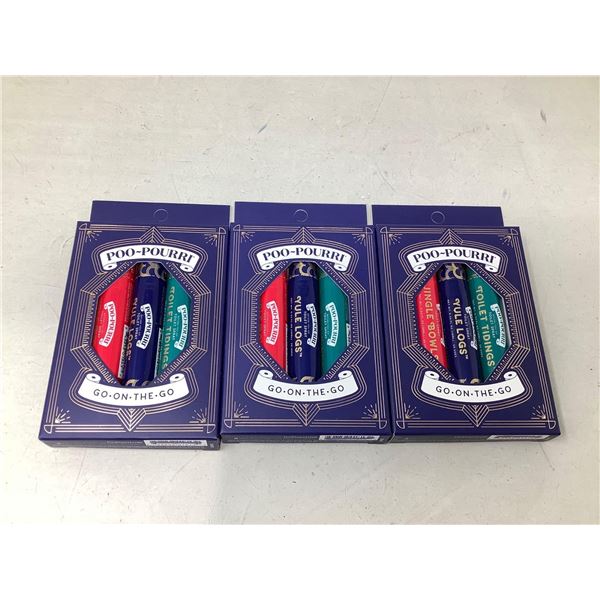 Poo Pourri Go On The Go Set (Lot Of 3)