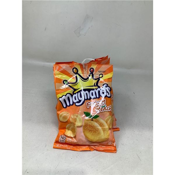 Maynards Fuzzy Peach (5 X 185G)