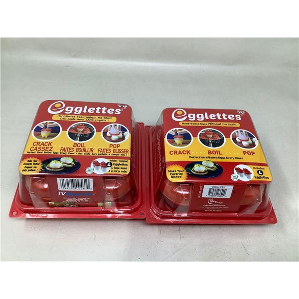 Egglettes Hard Boiled Egg Cooker Lot Of 2