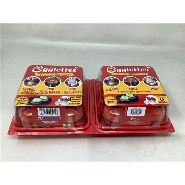 Egglettes Hard Boiled Egg Cooker Lot Of 2