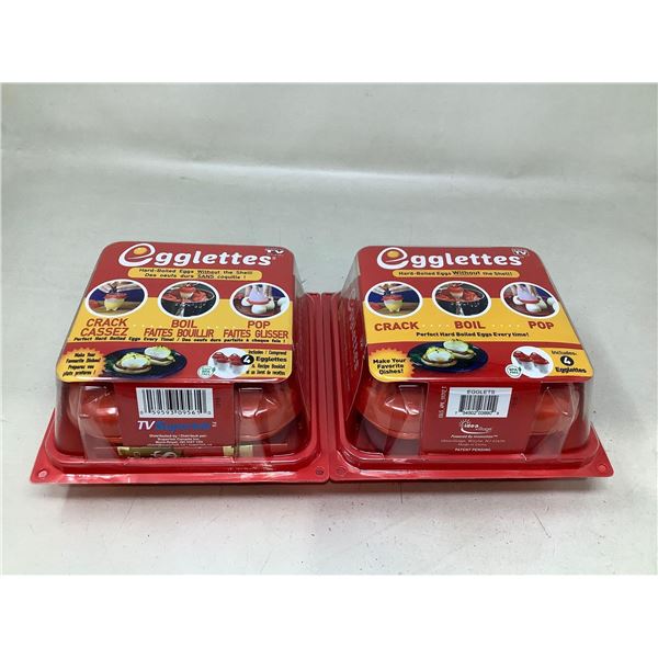 Egglettes Hard Boiled Egg Cooker Lot Of 2
