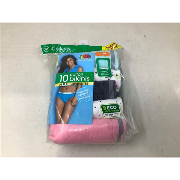 10 Cotton Bikinis Size M