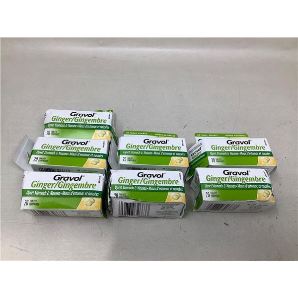 Gravol Ginger (7 X 20 Tabs)