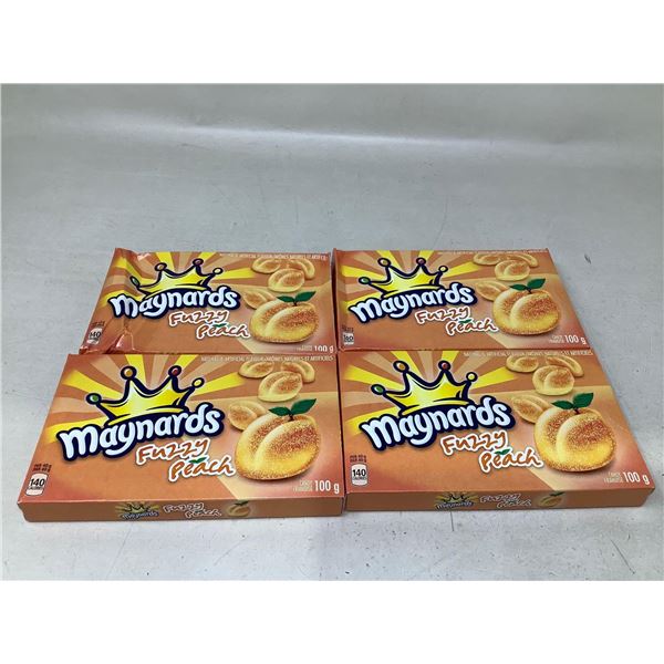 Maynards Fuzzy Peaches (4 X 100G)