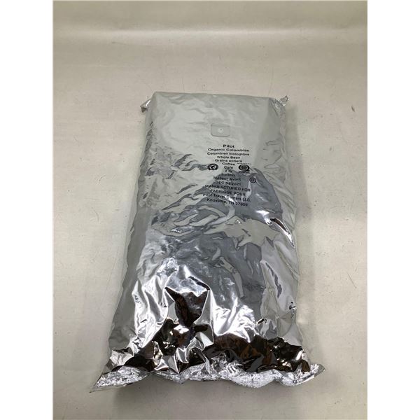 Pilot Organic Colombian Whole Bean Coffee (2LBS)